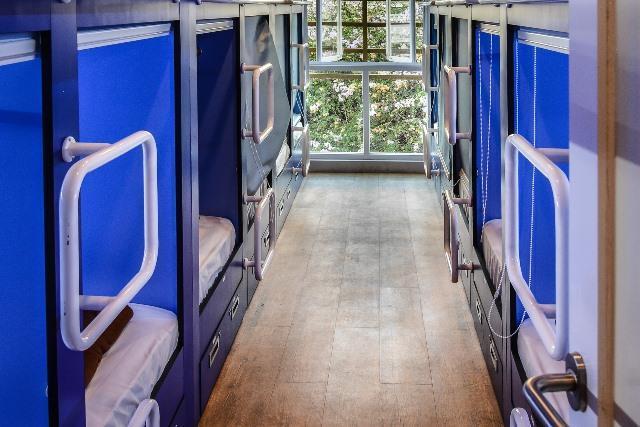 Qb Sleep Capsule Hotel Kuta Lombok Habitación foto